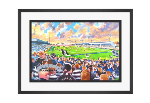The Boulevard Stadium Fine Art Print Hull Rugby League The Boulevard Stadium Fine Art Print Hull Rugby League